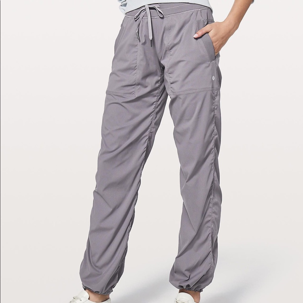 lululemon | Dance Studio Gray Yoga Pants 8